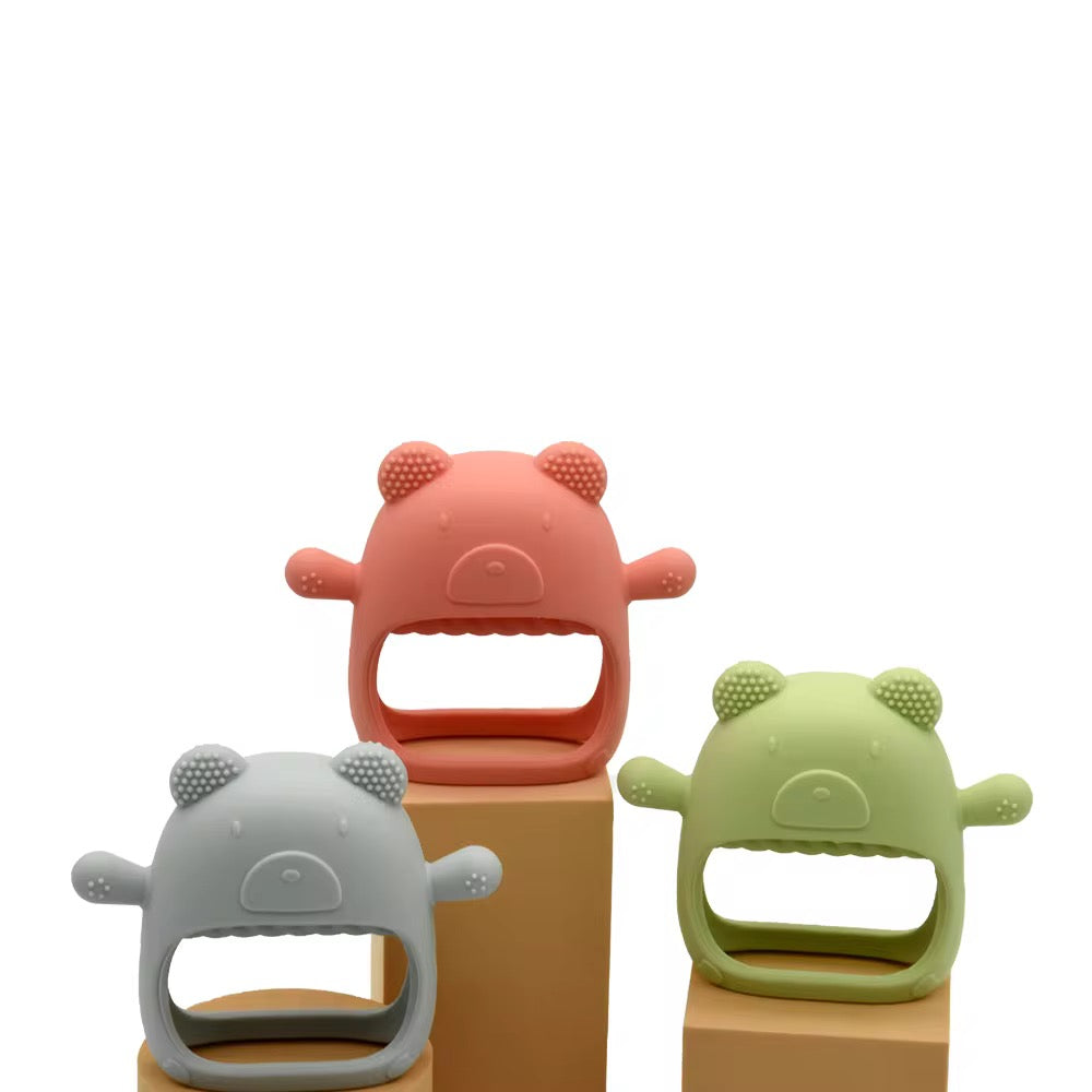 Bear Hug Silicone Teether