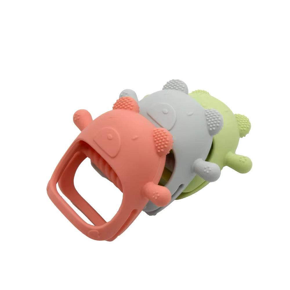 Bear Hug Silicone Teether