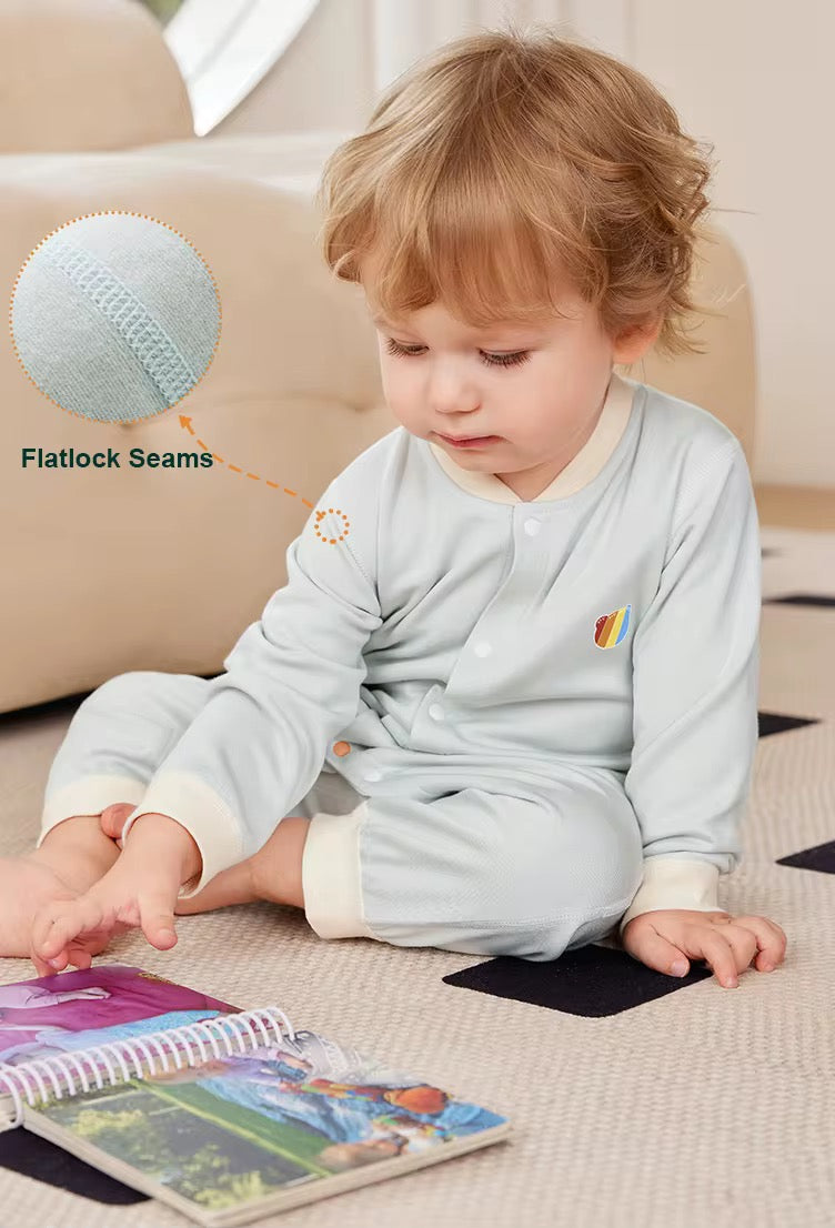 USBETTAS Romper with Temperature Sensing Strip