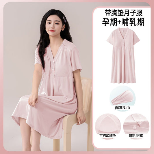 Labor-to-lounge Maternity Dress
