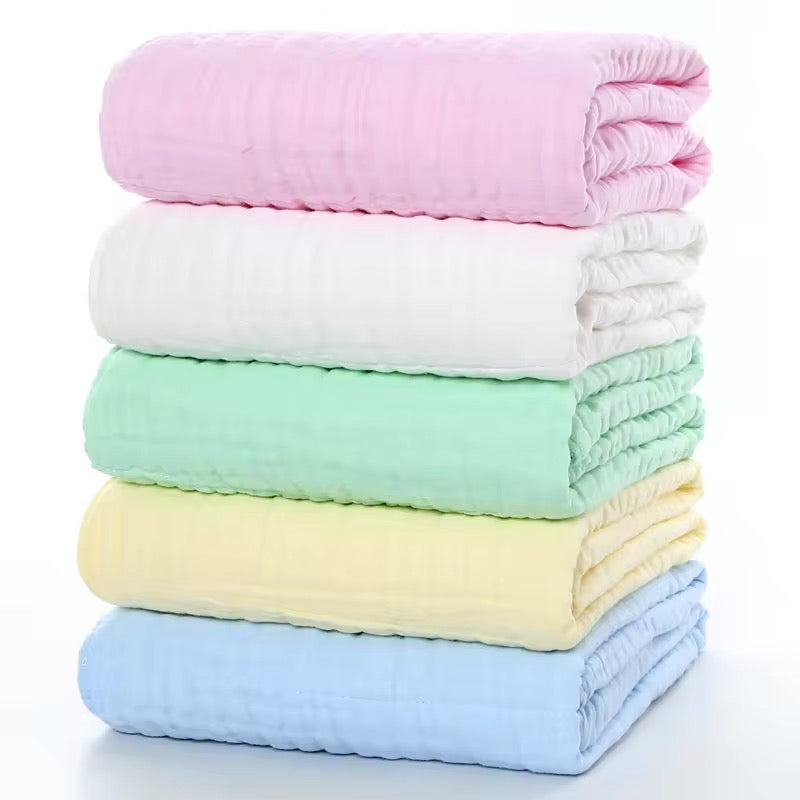 CloudSnug™ 6-Ply Organic Muslin Blanket (43x43”)