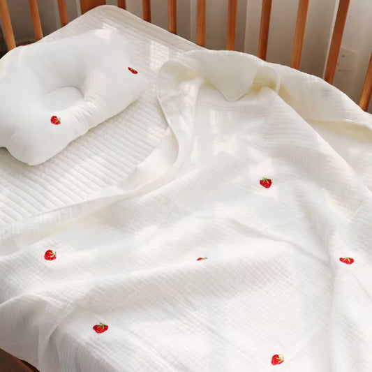 Muslin Blanket & Pillow Set