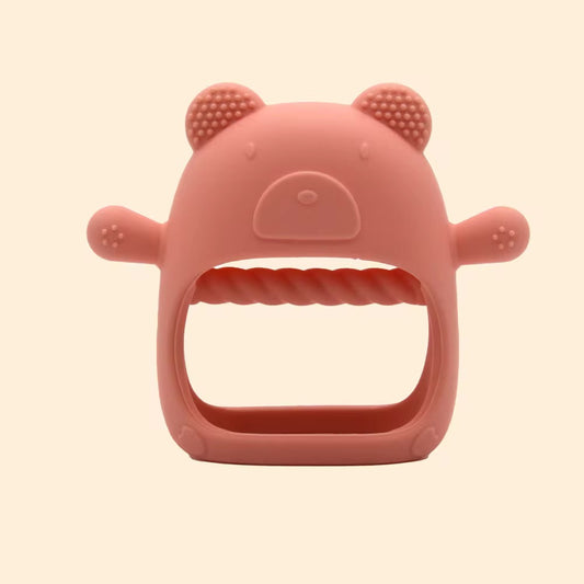Bear Hug Silicone Teether