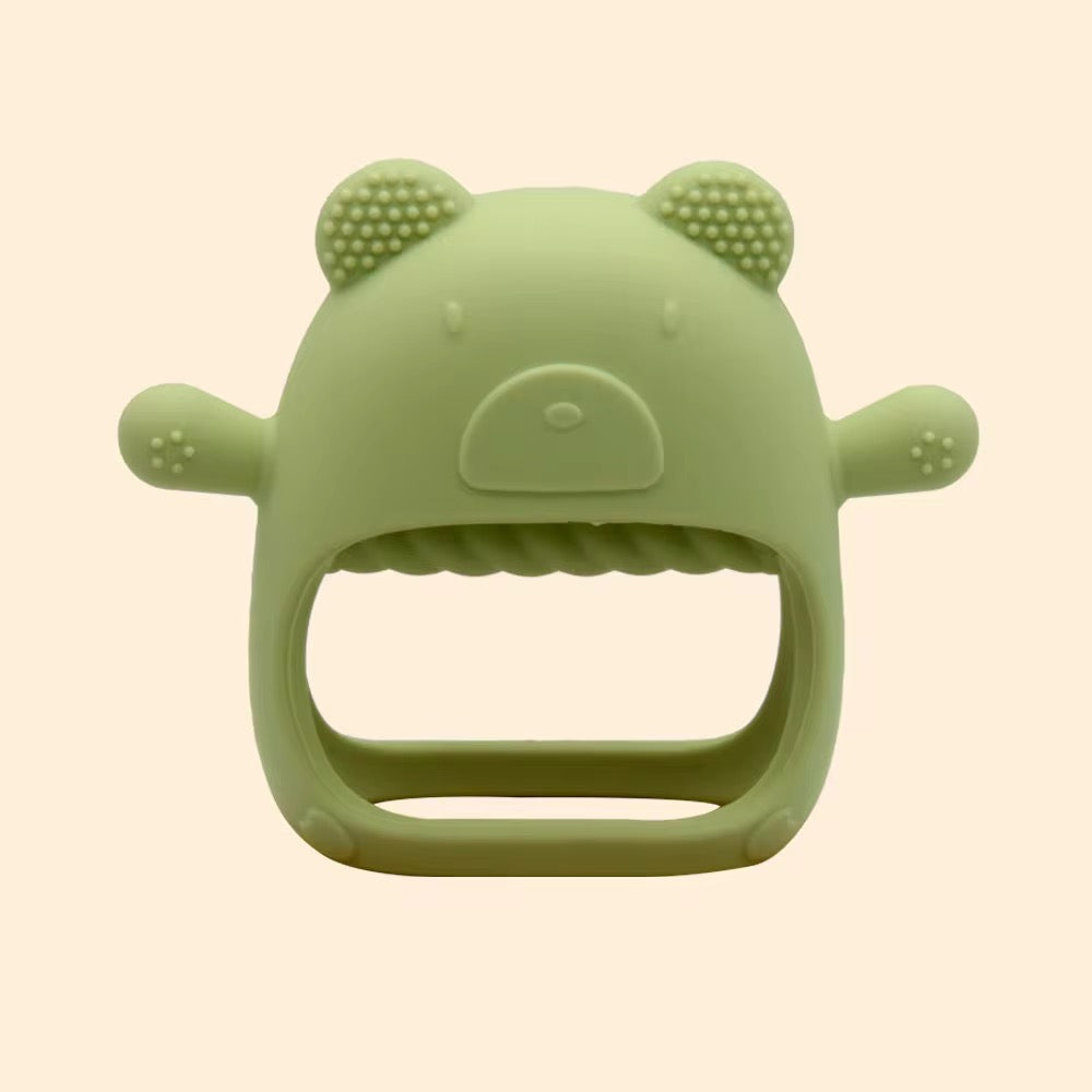 Bear Hug Silicone Teether