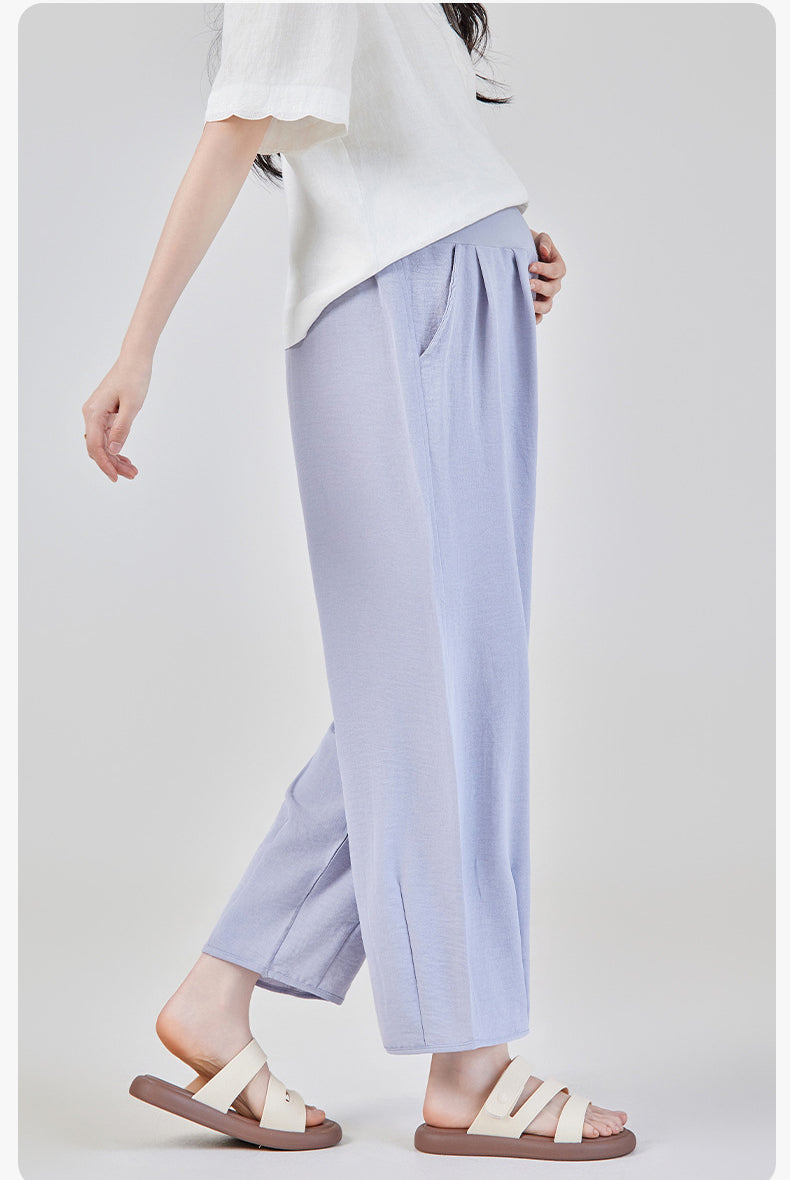Cloudlight Ribbed Waist Maternity Pants