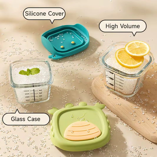 USBETTAS Mini Glass Food Bowl