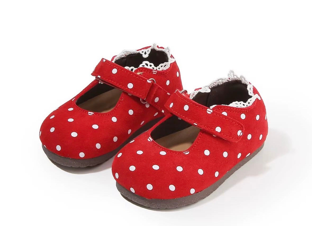 Polka Dot Mary Jane shoes
