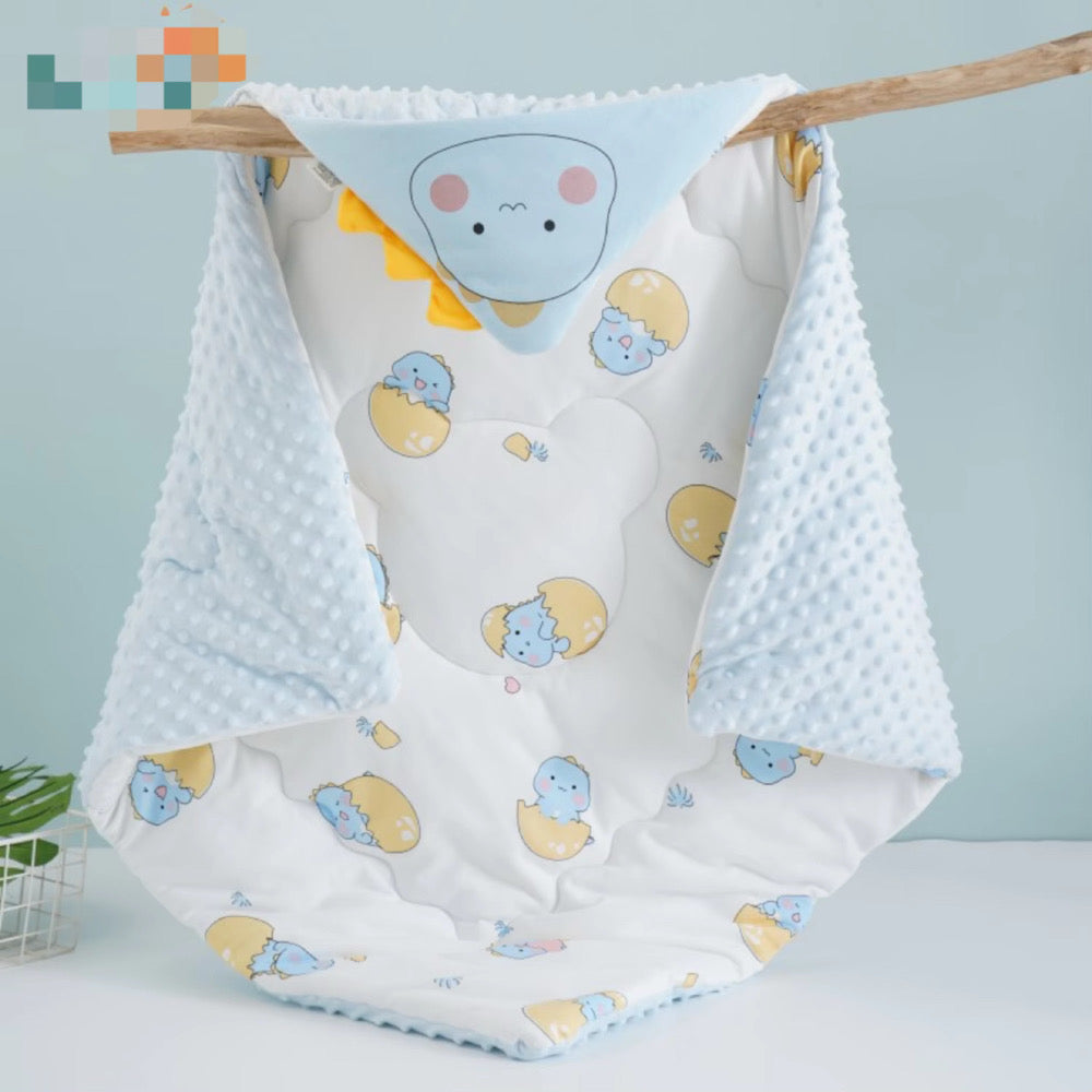 Hooded Baby Recieving Blanket