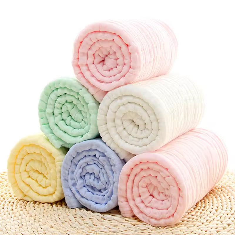 CloudSnug™ 6-Ply Organic Muslin Blanket (43x43”)
