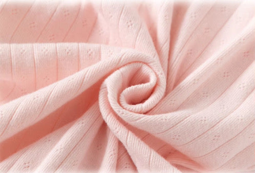 Classic Ribbed Baby Romper with Peter Pan Collar