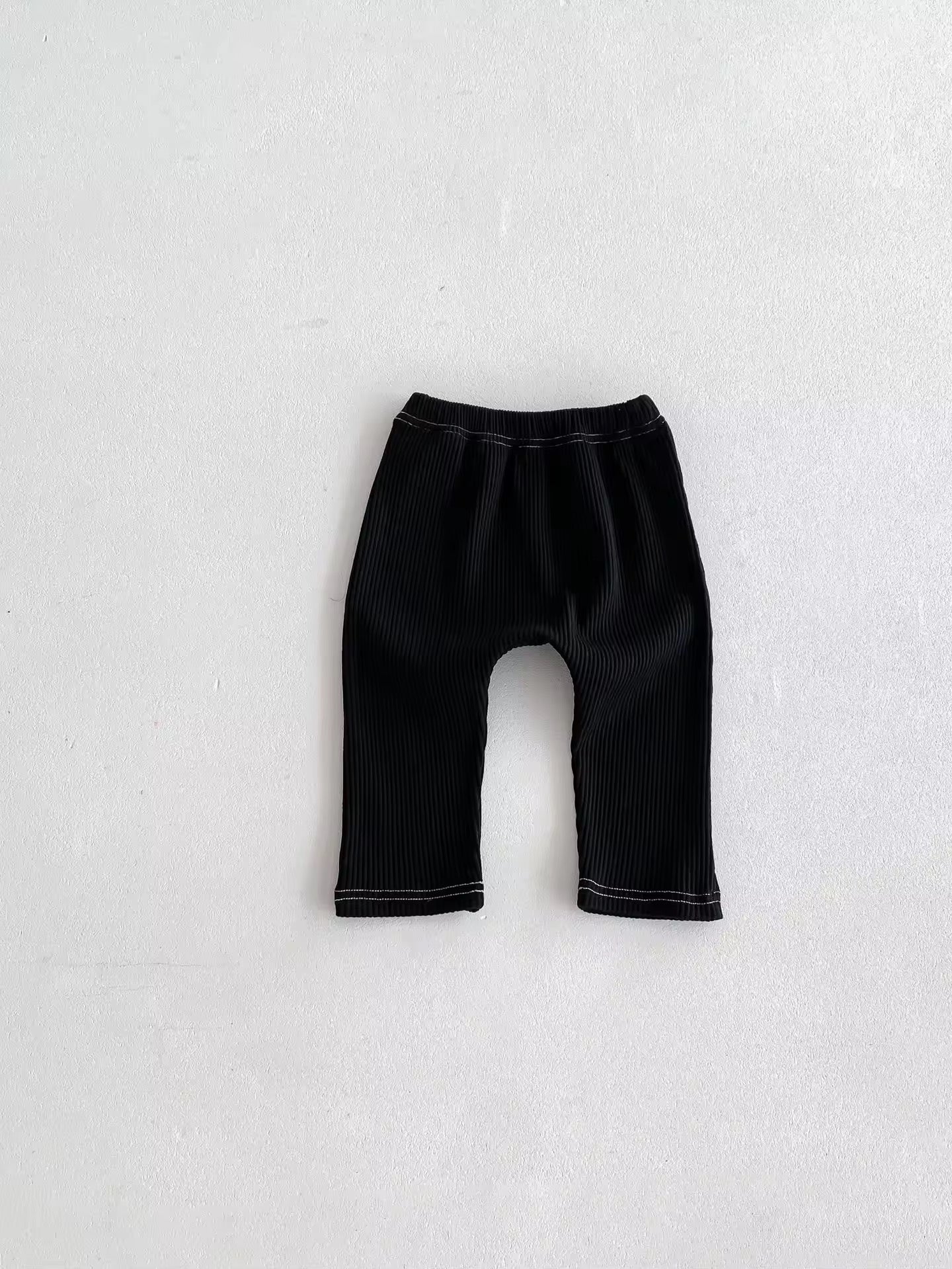 Ribbed Cotton Baby Leggings