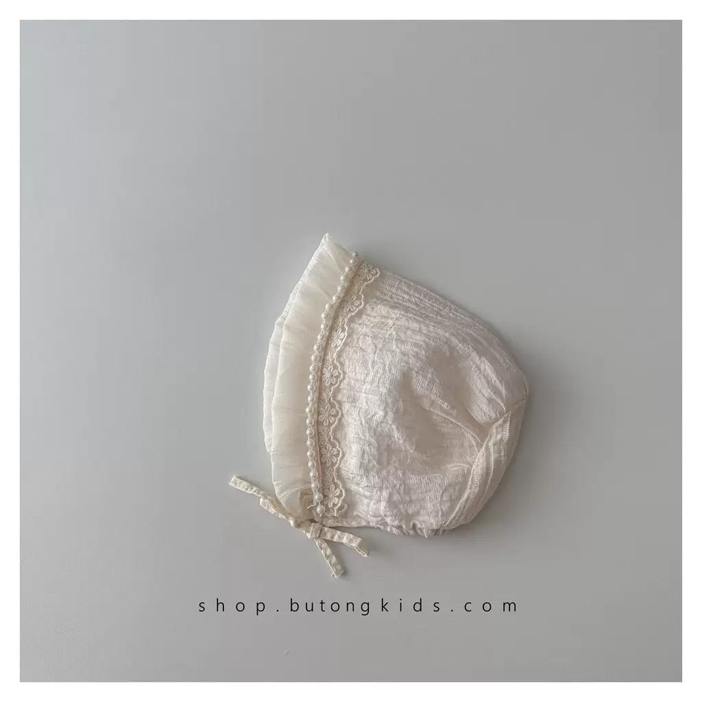 Pearl Bonnet Hat