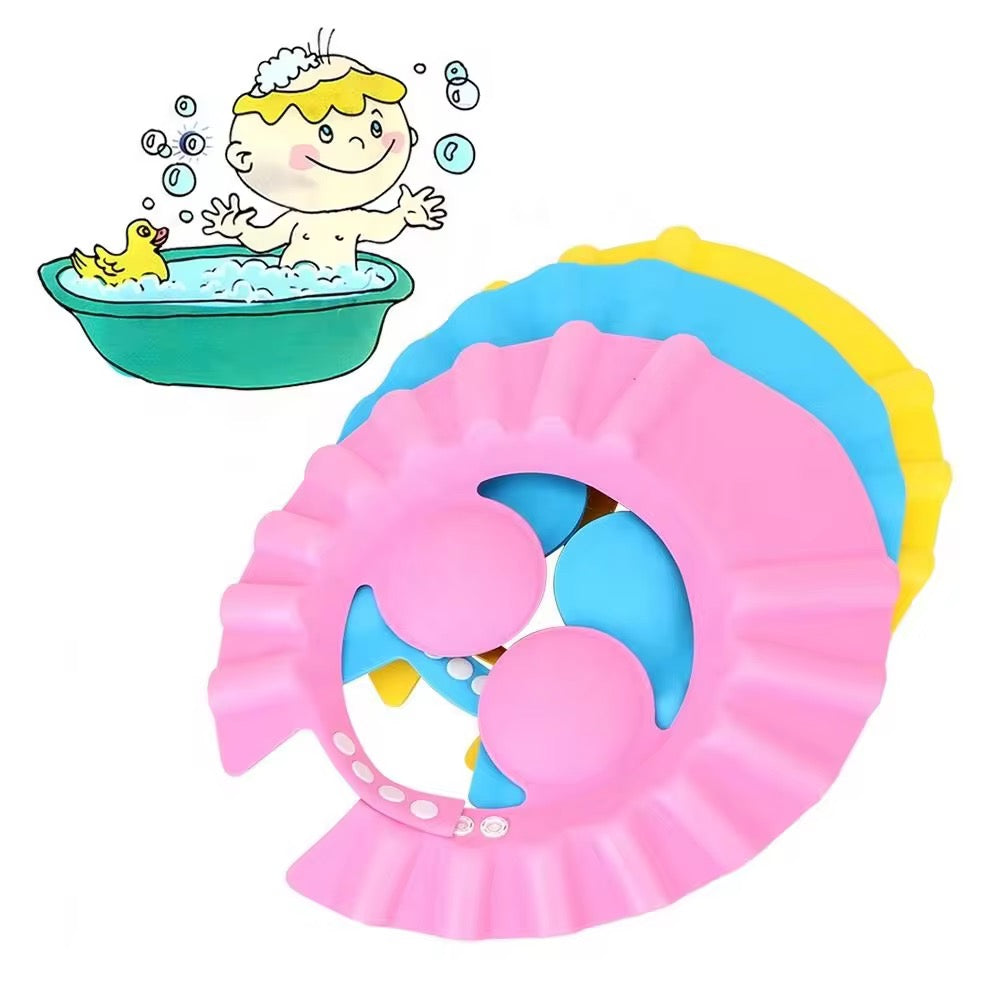 Rainbow Splash Baby Shower Cap
