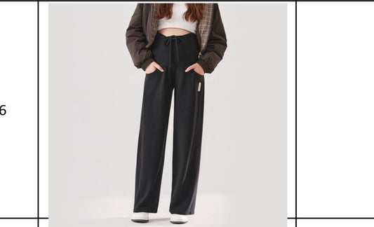 Fleece lined Maternity Straight Joggers