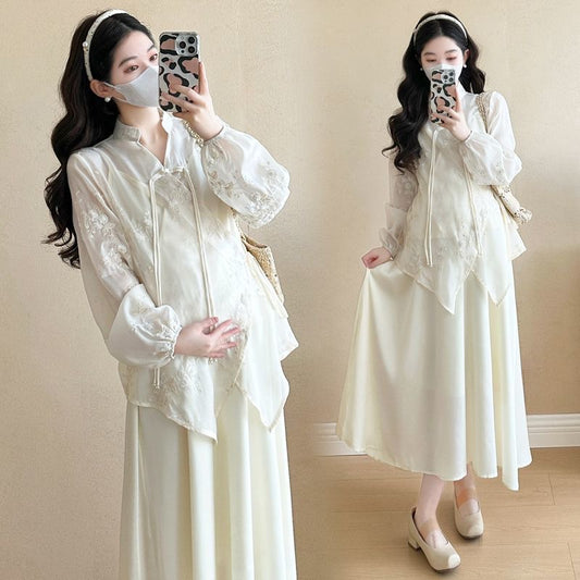 2-piece Maternity Wrap Set