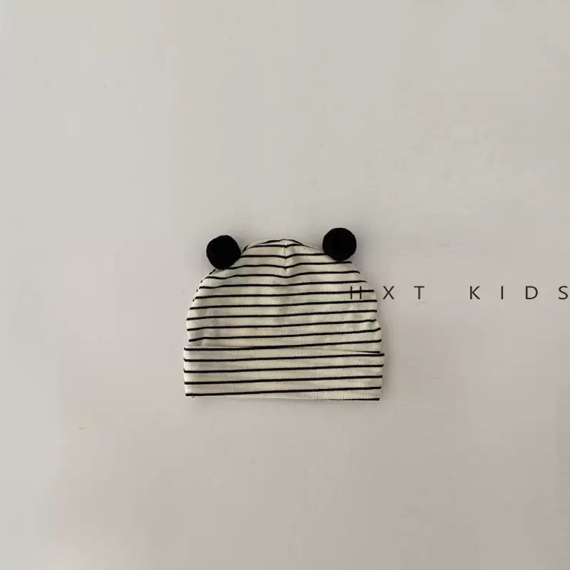 Stripe Double layer Beanie