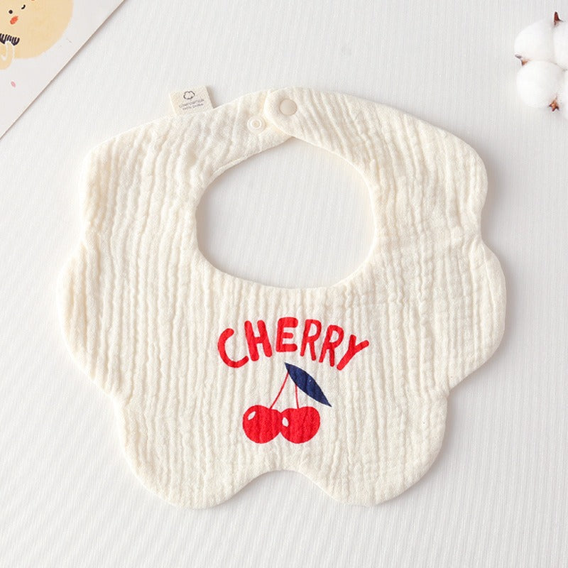 Cotton Muslin Bibs – Animal & Nature Collection