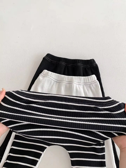 Ribbed Cotton Baby Leggings