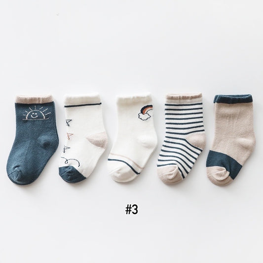 5-pair Set Socks