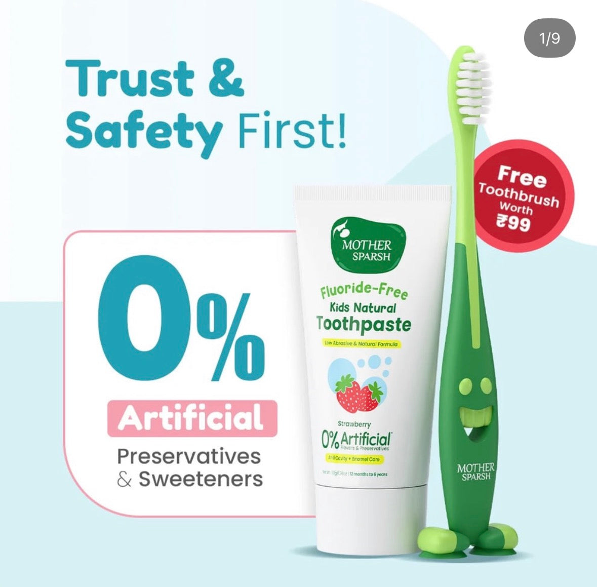 Mother Sparsh Toothbrush 12m+