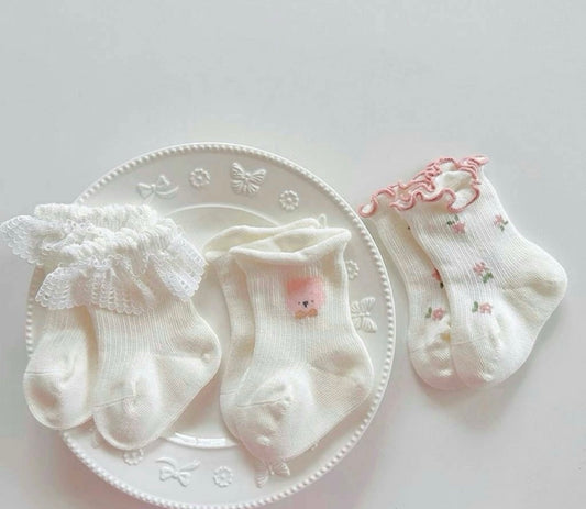Kids Socks 3-pair