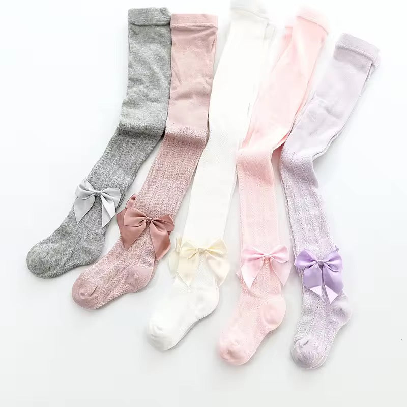 Tights with Satin bows