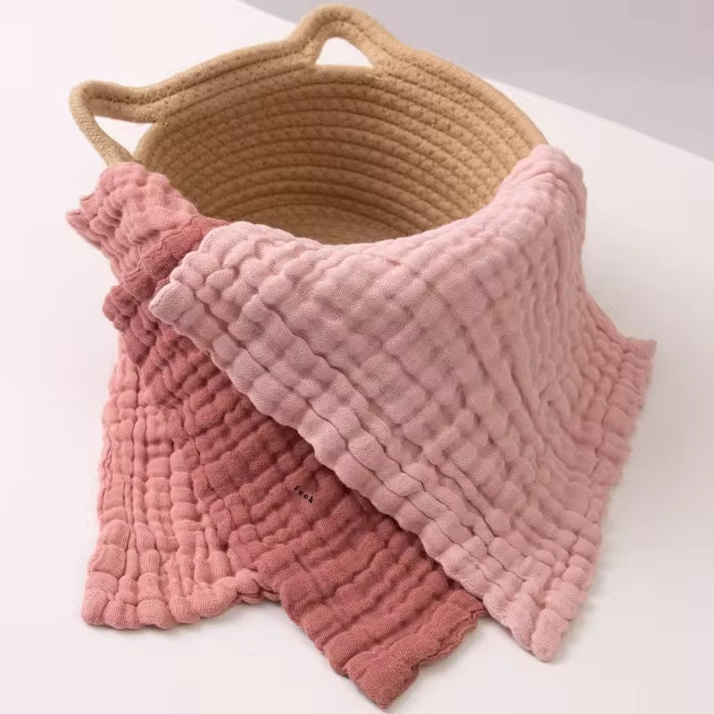 Muslin burp cloths