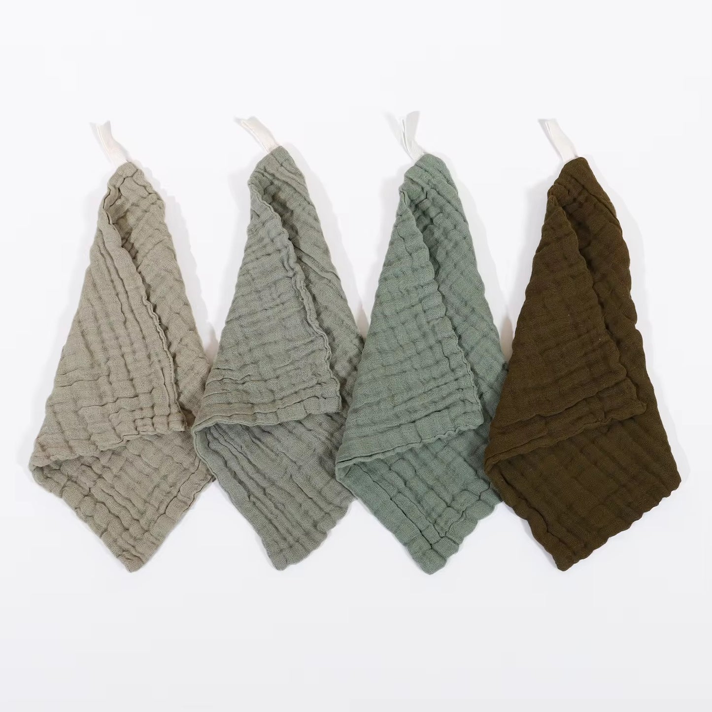 Muslin burp cloths