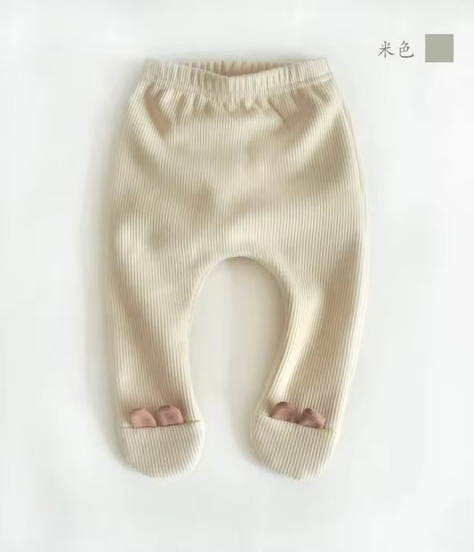 Animal Paw Footed Baby Leggings