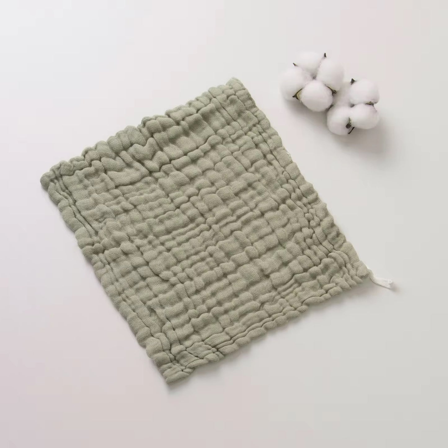 Muslin burp cloths