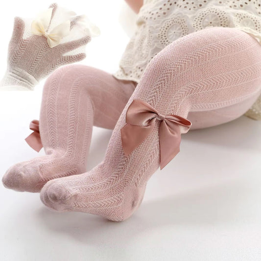 Tights with Satin bows