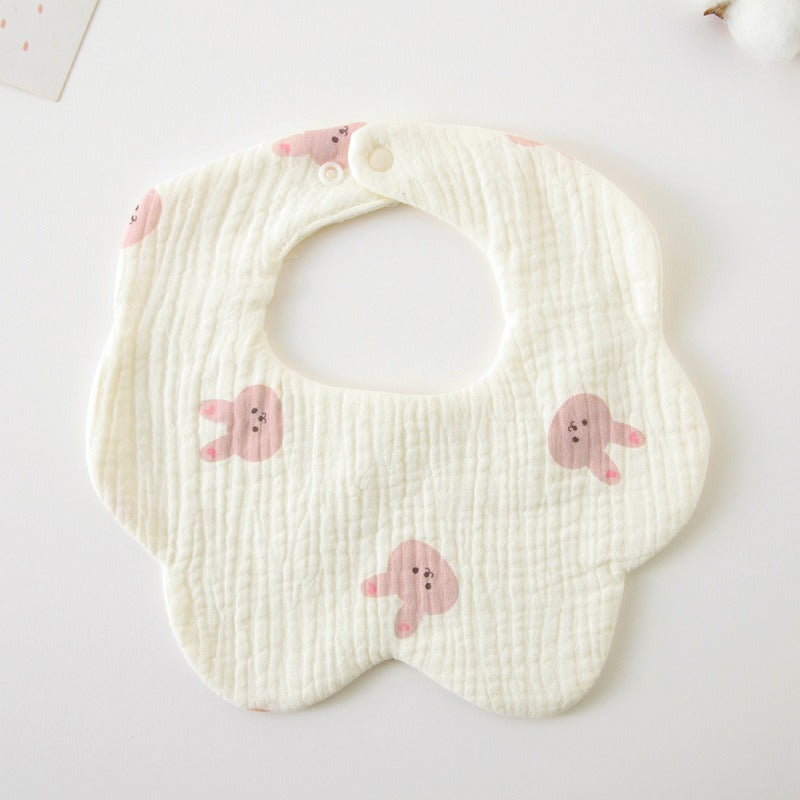 Cotton Muslin Bibs – Animal & Nature Collection