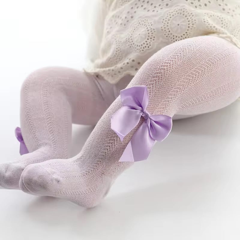 Tights with Satin bows