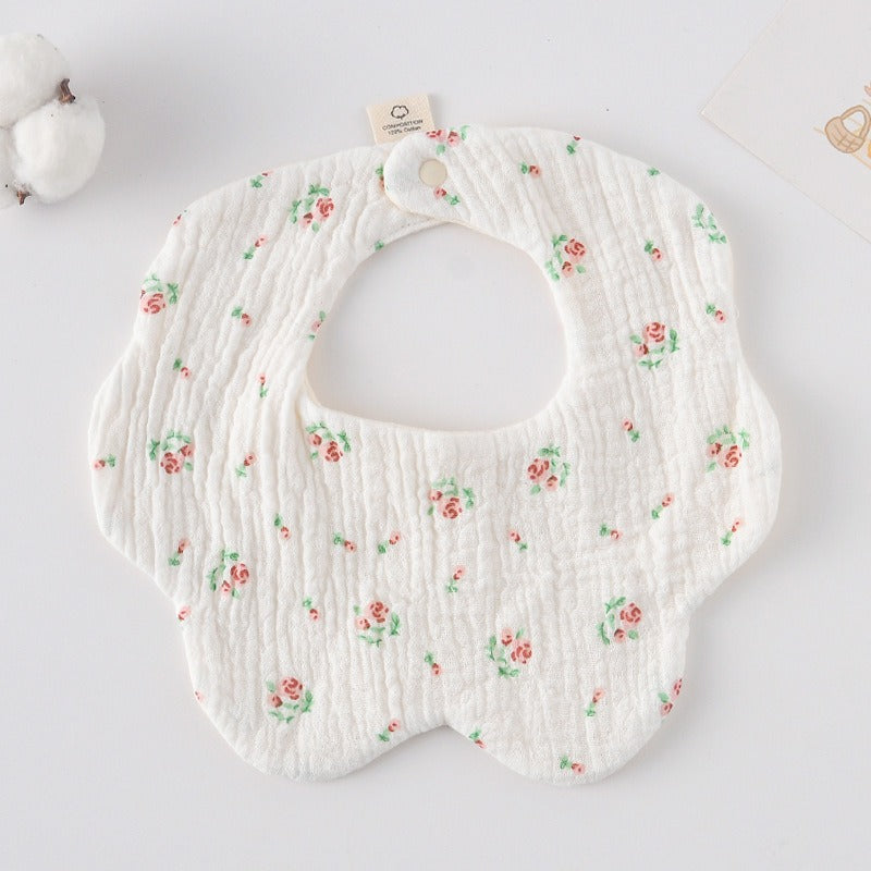 Cotton Muslin Bibs – Animal & Nature Collection