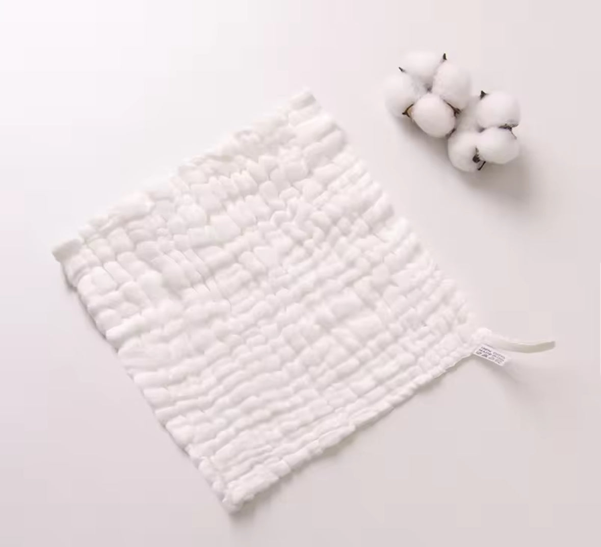 Muslin burp cloths