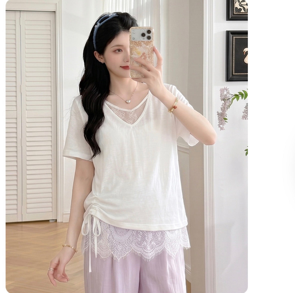 Soft Lace Top