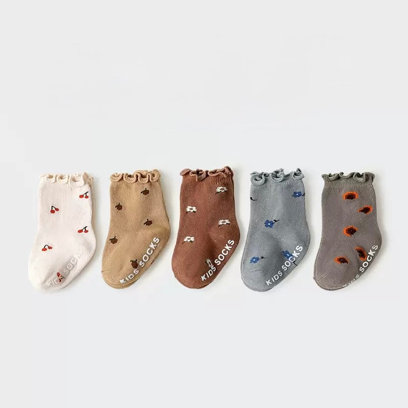 Floral Baby Socks