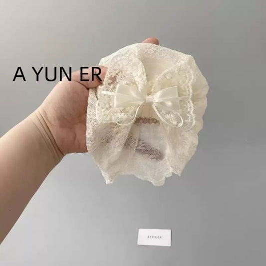 Baby Lace Bonnet