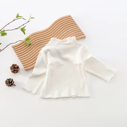 RibKnit Turtleneck Top