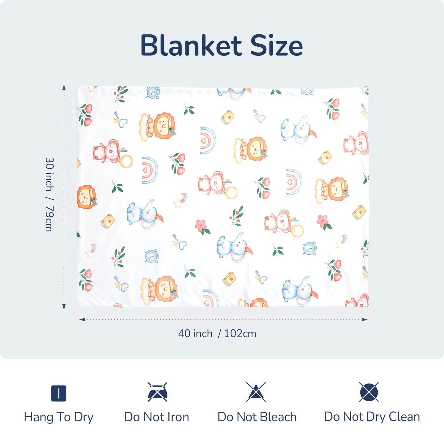 USBETTAS Super Soft Dotted Fleece Blanket