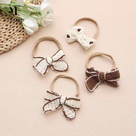 Knitted Bow headband