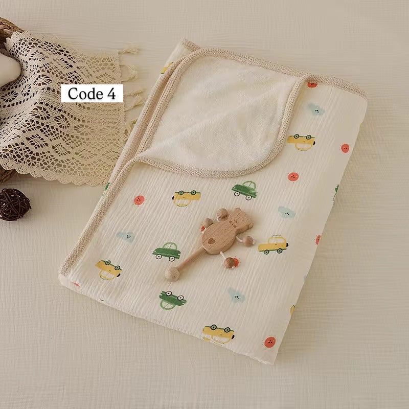 Muslin Plush Blanket
