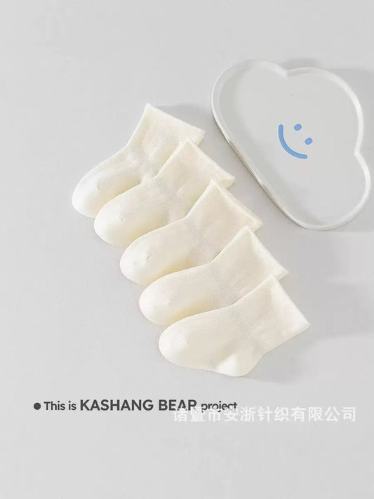White Cotton socks