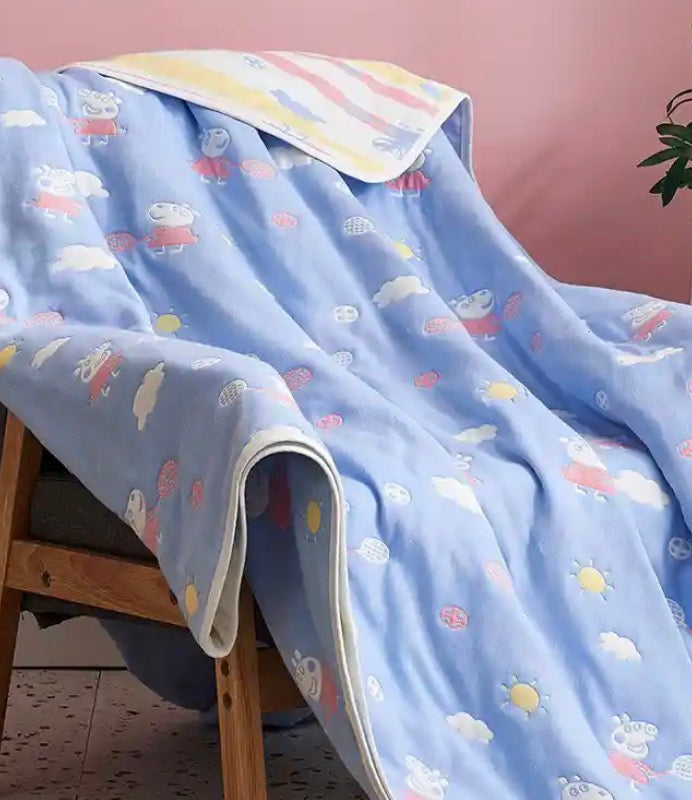 Muslin Quilt Crib