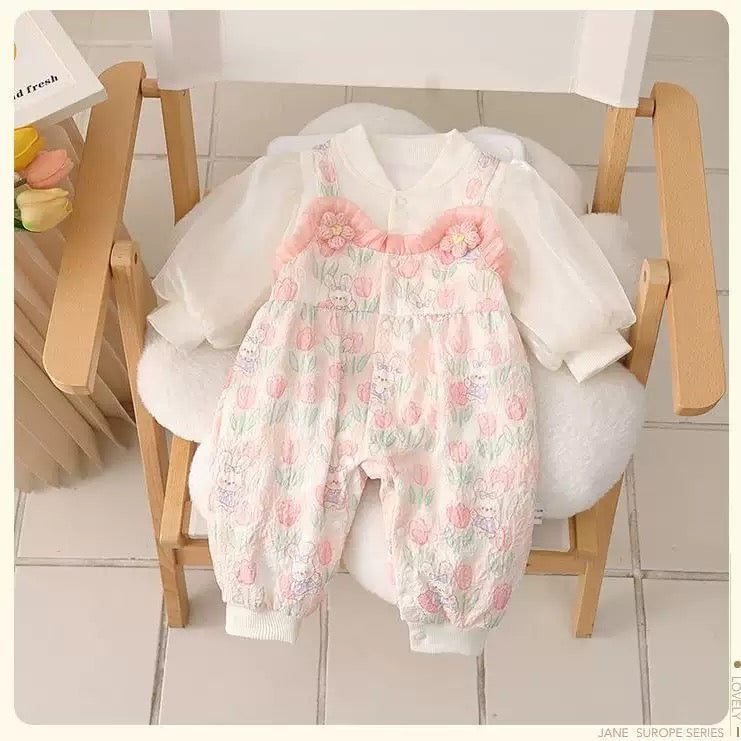 Tulip Bunny Romper