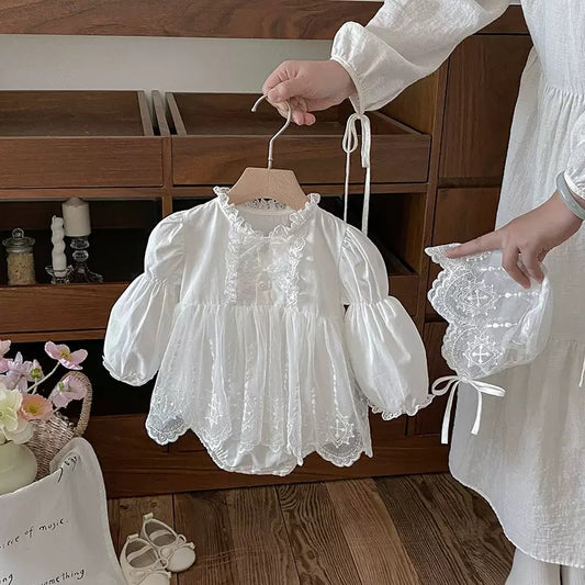 Baptism Dress with bonnet