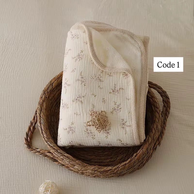 Muslin Plush Blanket