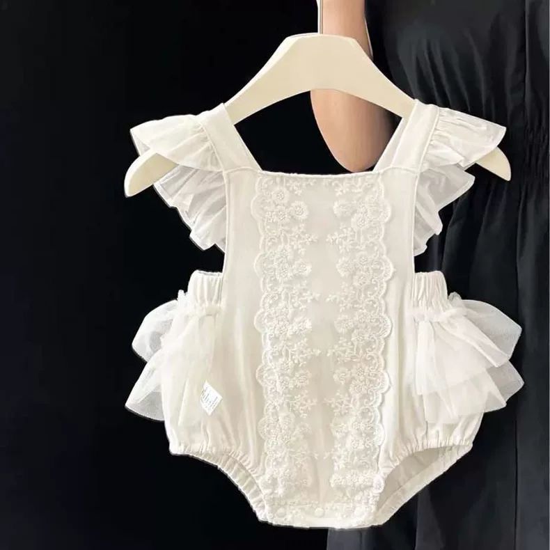 Celeste Lace Tulle Romper