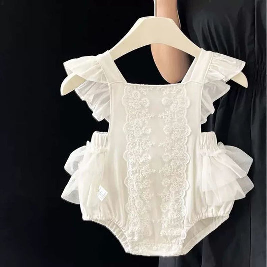 Celeste Lace Tulle Romper