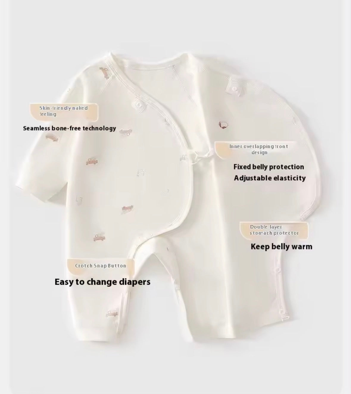 Premium Baby Wrap Romper